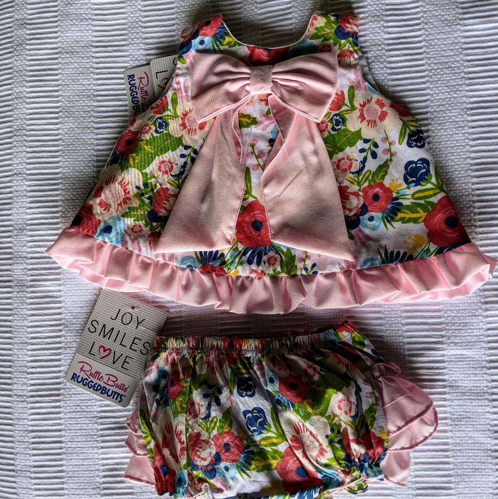 Ruffle Butts summer outfit